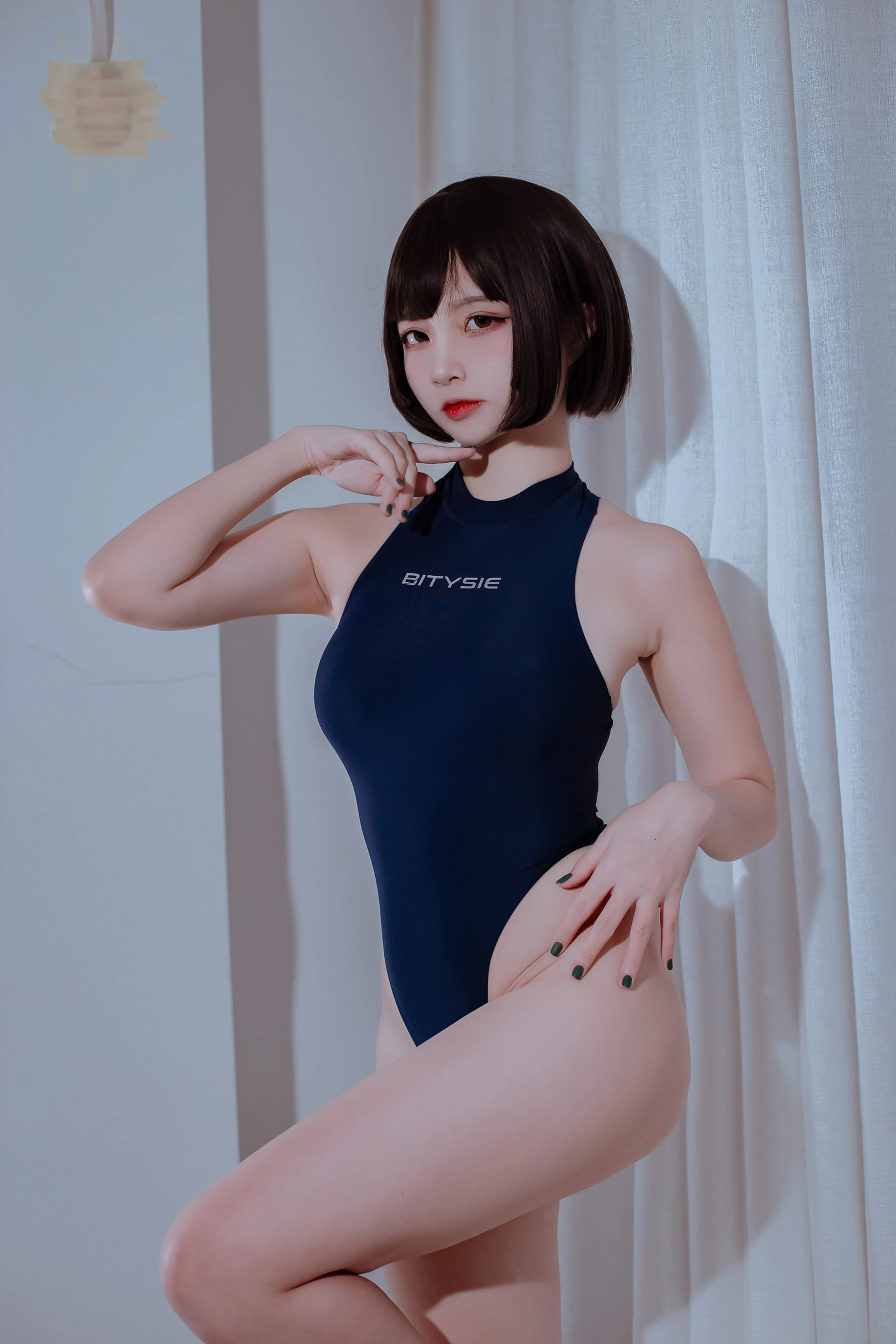 二佐Nisa – NO.195 私房竞泳 3