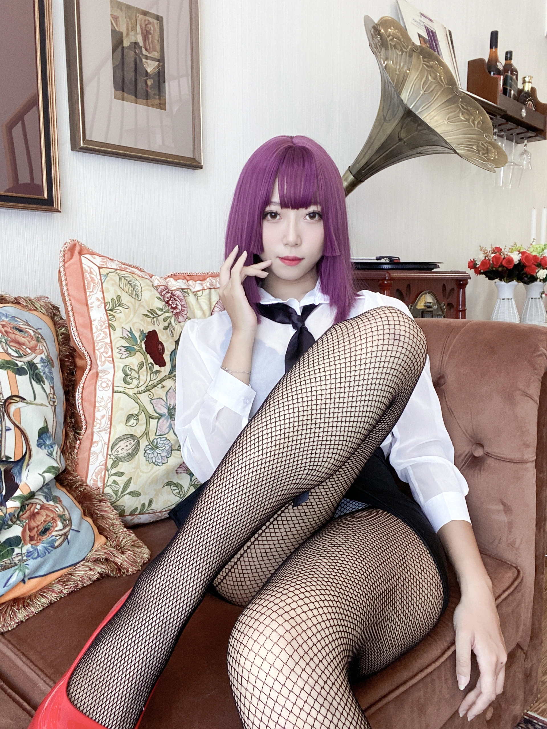 Money冷冷 – NO.036 OL网网制服 1