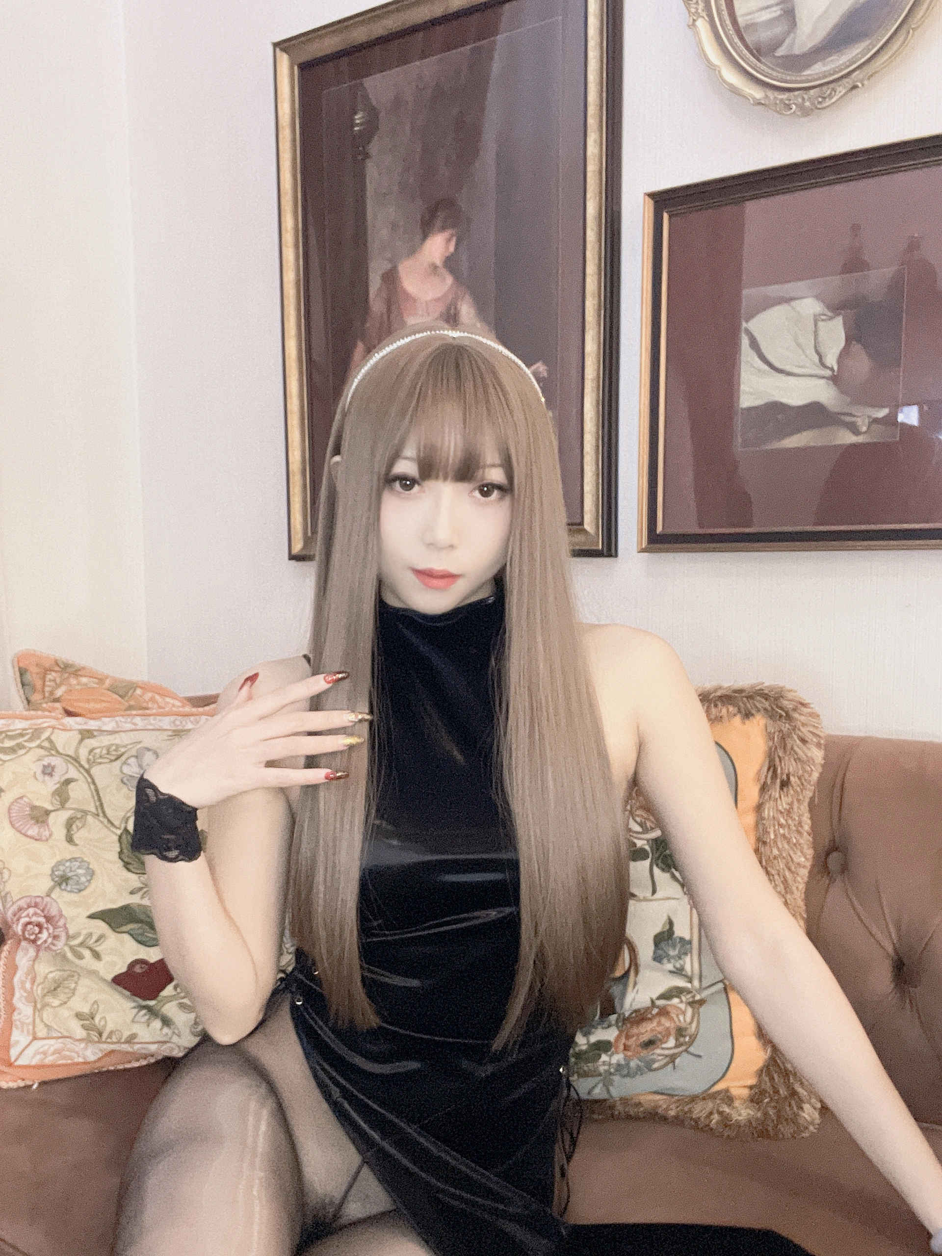 Money冷冷 – NO.042 绑带旗袍裙 1